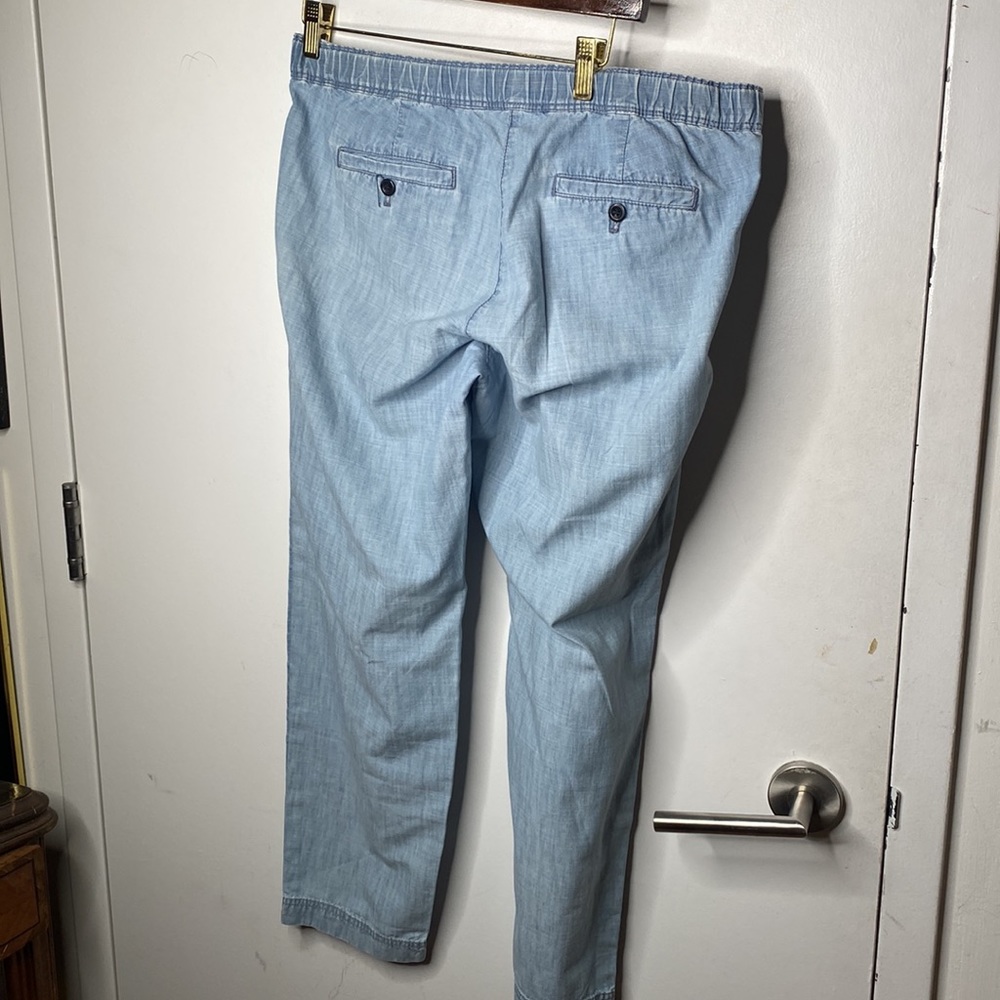 J. Crew Chambray Drawstring Pants - image 3
